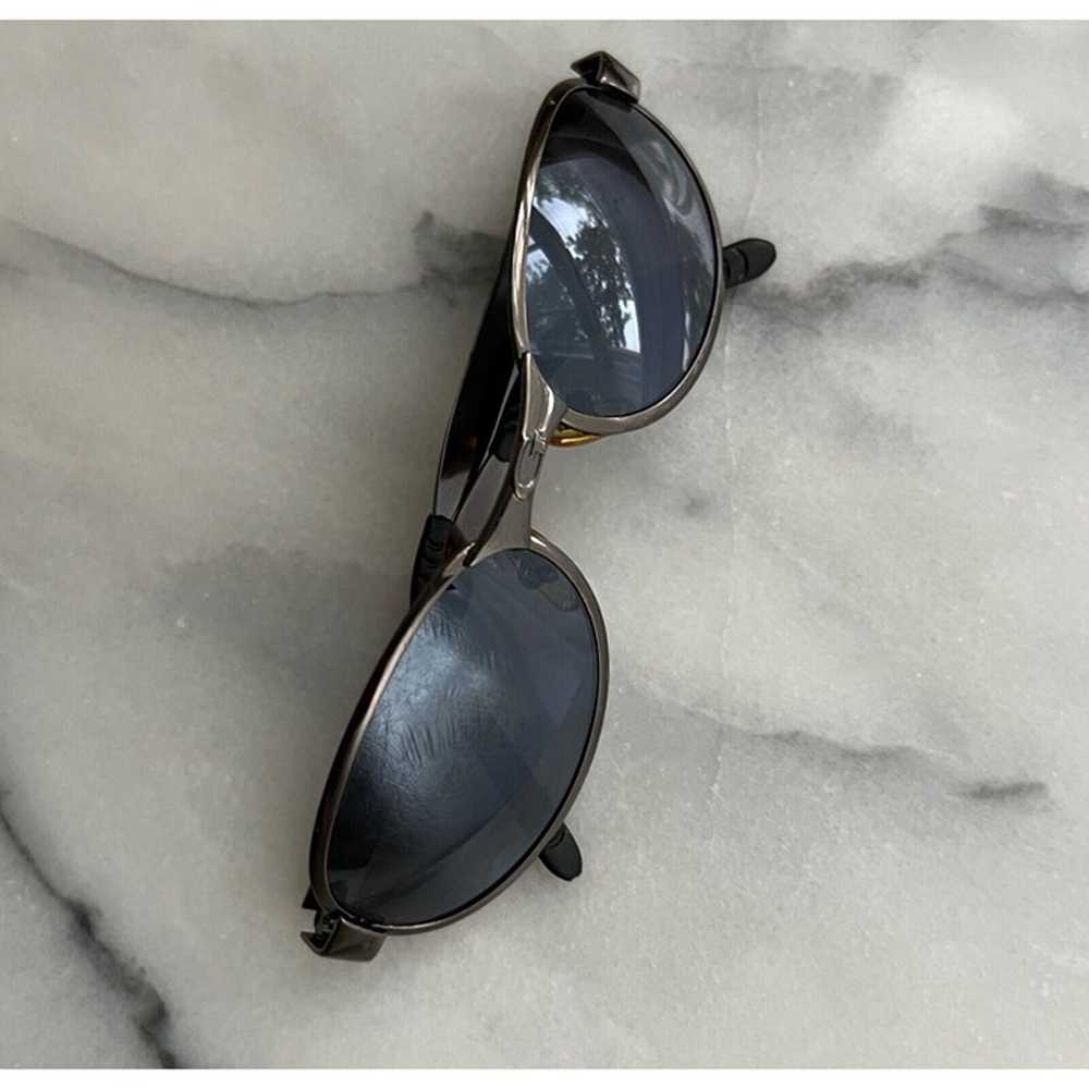 Vintage Gucci Sunglasses Tinted Black Metal - image 2
