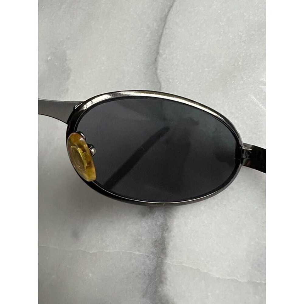 Vintage Gucci Sunglasses Tinted Black Metal - image 6