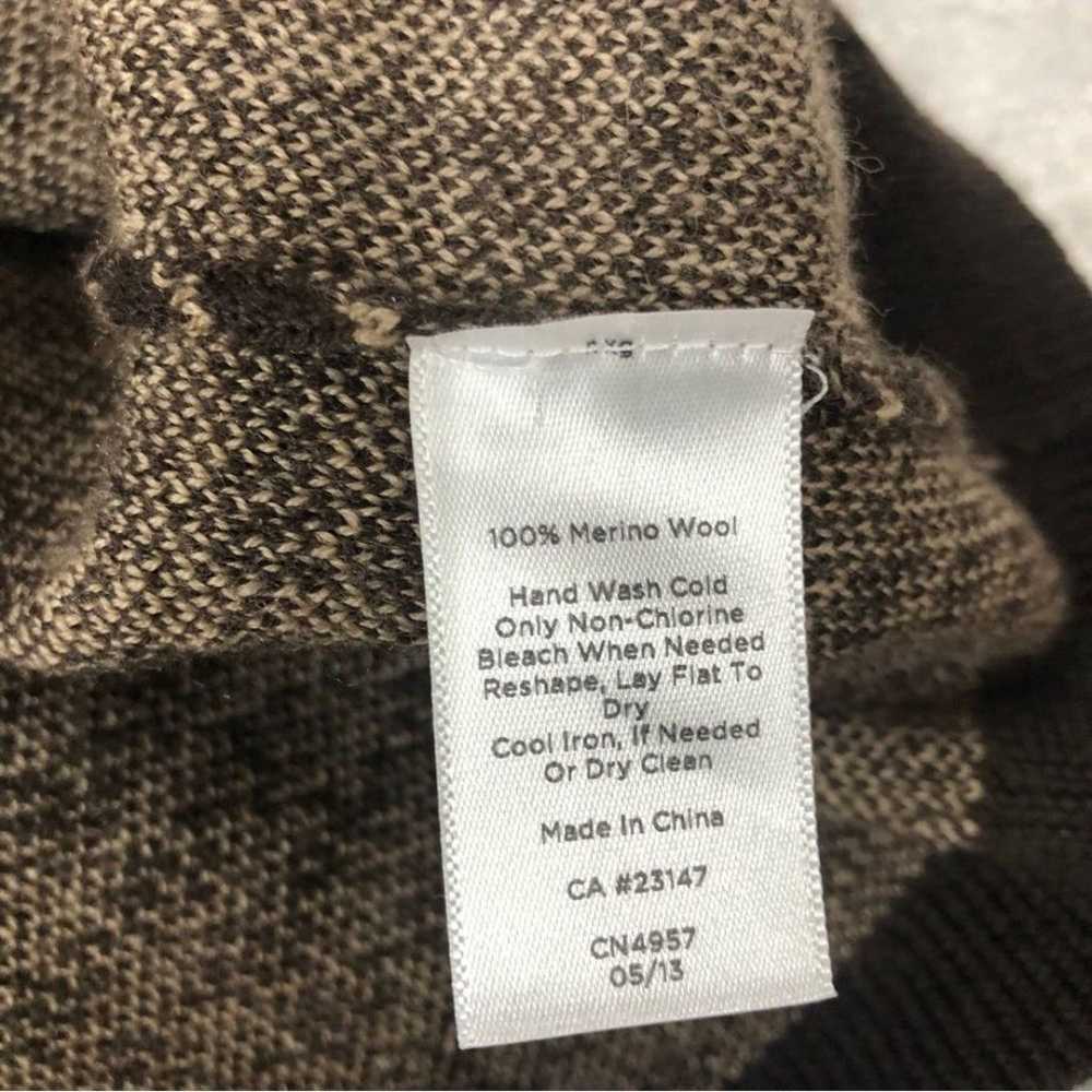 Talbots Herringbone Sweater 100% merino wool wome… - image 4