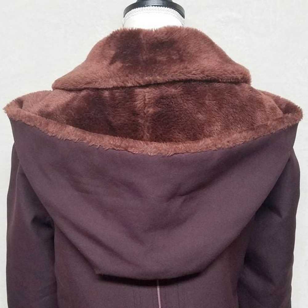 Vintage 1970s ILGWU Oxblood Thick Sherpa Lined Ho… - image 11