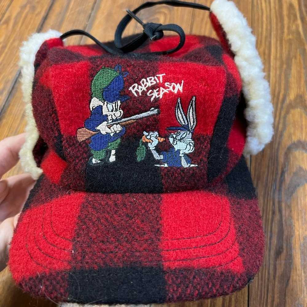 Vintage 90s Looney tunes Hat bundle lot Warner br… - image 9