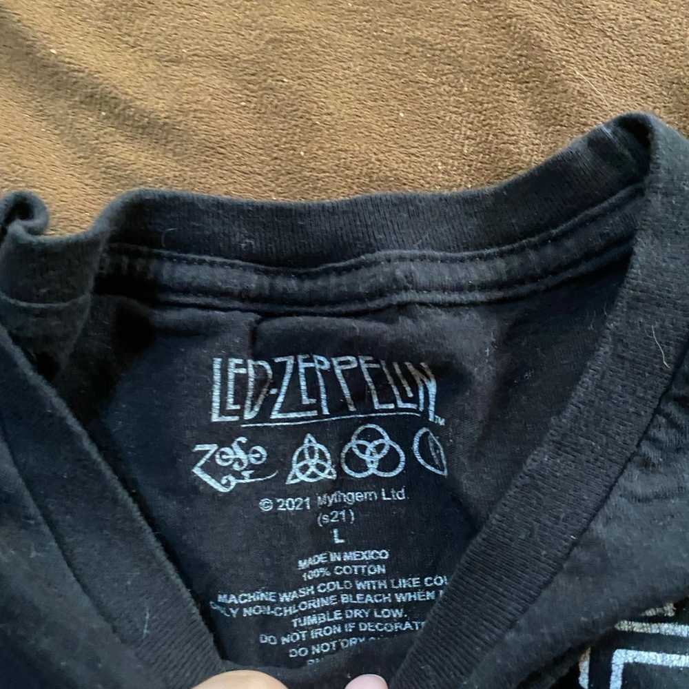 Led Zeppelin Large Black T-Shirt - image 3