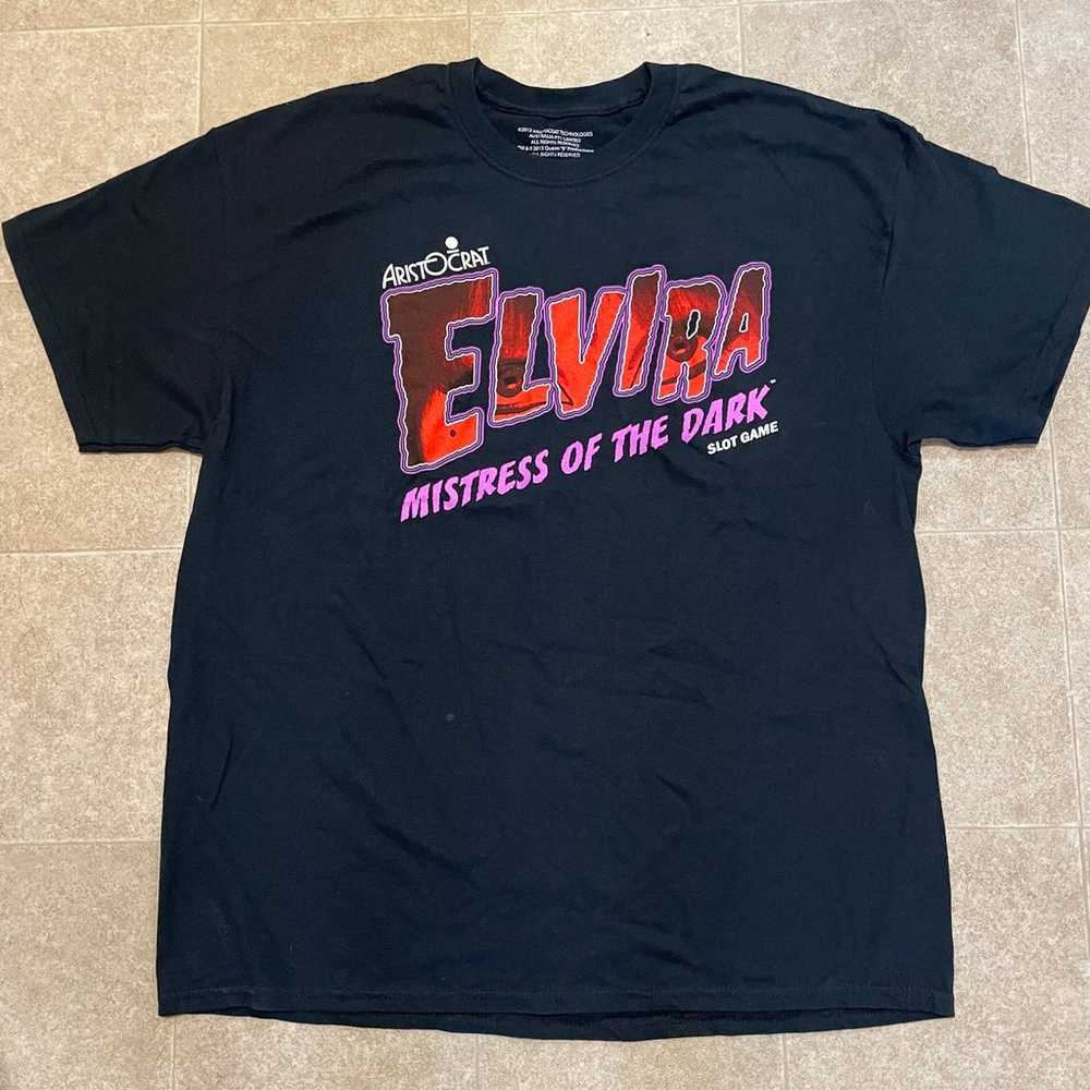 Elvira Mistress Of The Dark Slot Game T Shirt - image 1