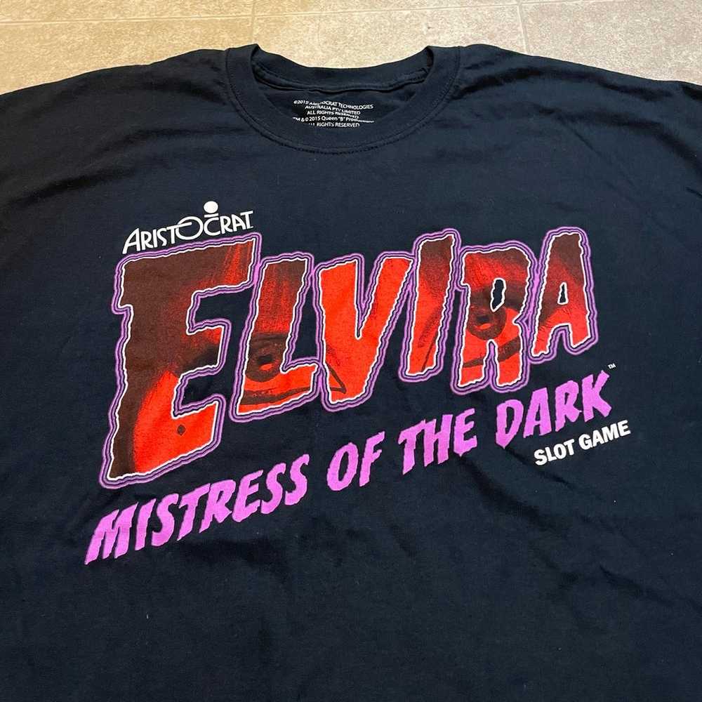 Elvira Mistress Of The Dark Slot Game T Shirt - image 2