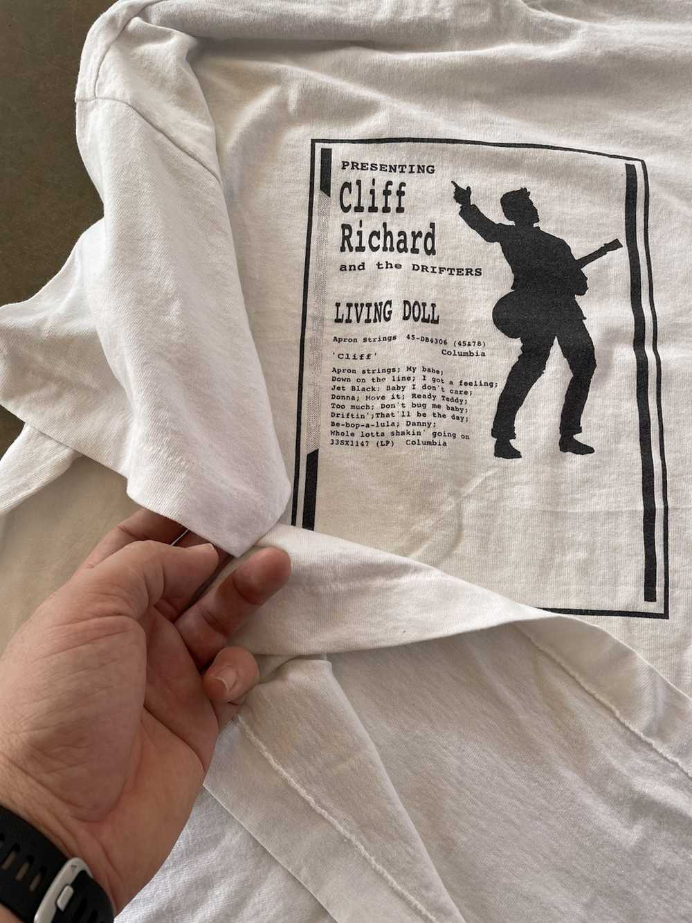 Band Tees × Vintage CLIFF RICHARD LEGENDARY TOUR - image 7