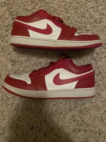 Nike Air Jordan fashion 1 Low Cardinal Red Men sz10.5