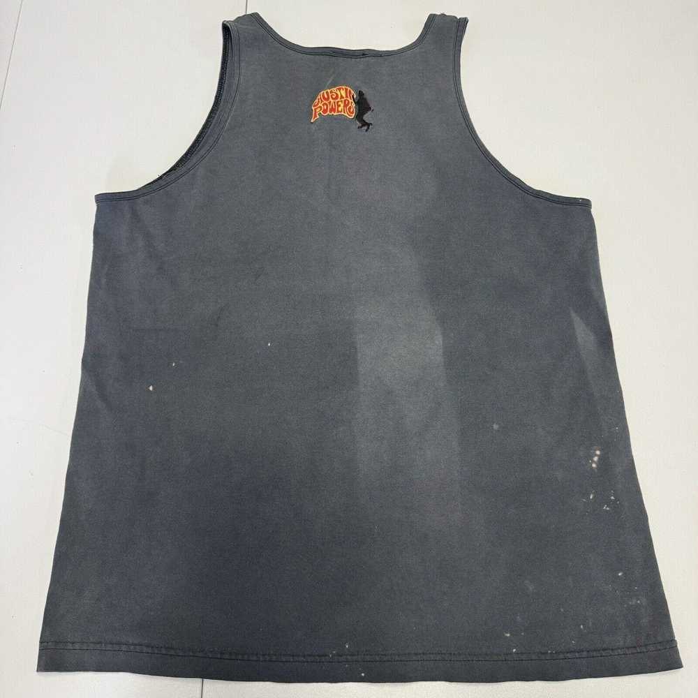 Vintage Vintage Austin Powers T Shirt Mens L Blac… - image 2