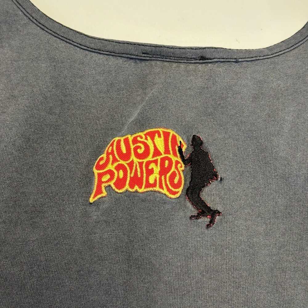 Vintage Vintage Austin Powers T Shirt Mens L Blac… - image 9