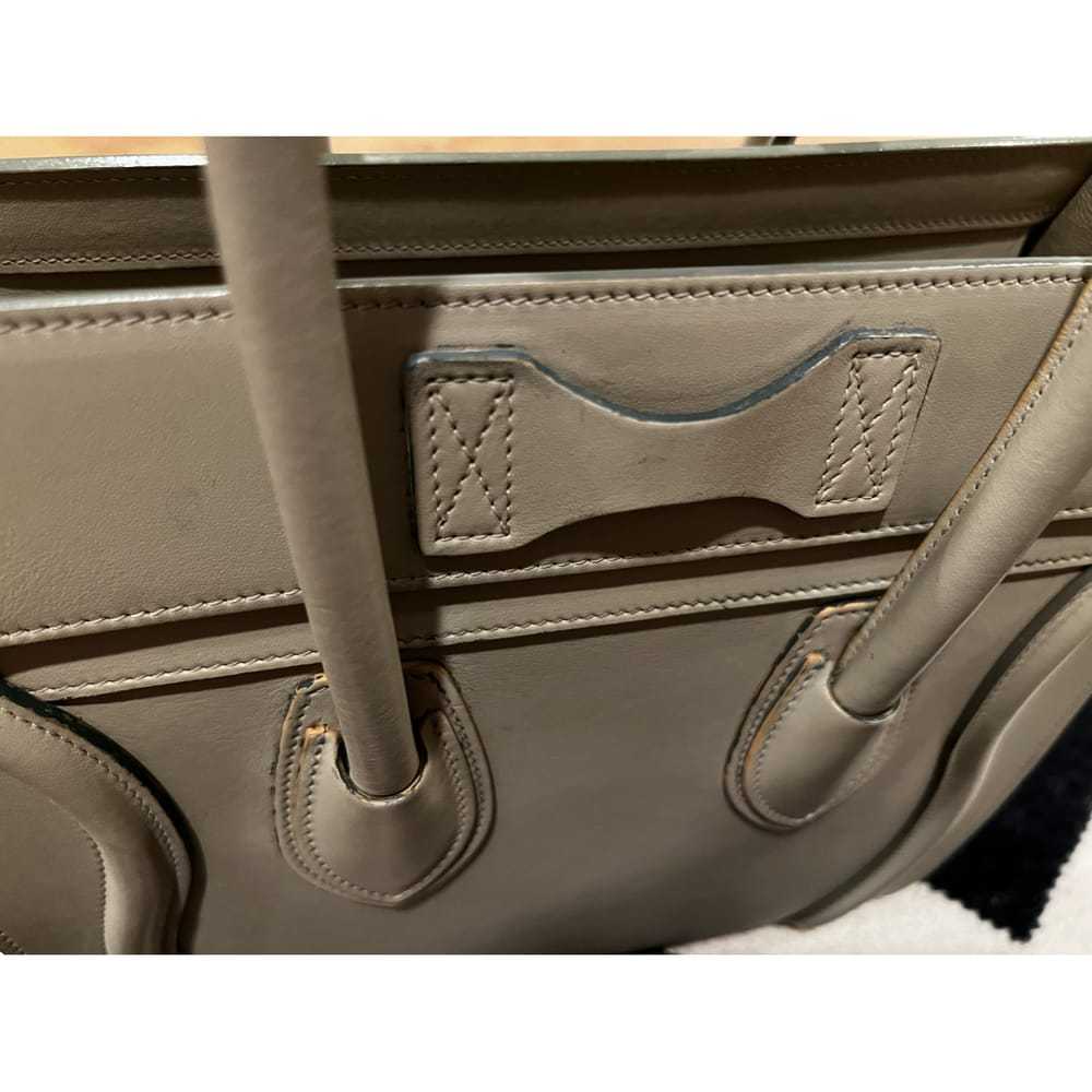 Celine Luggage leather handbag - image 4