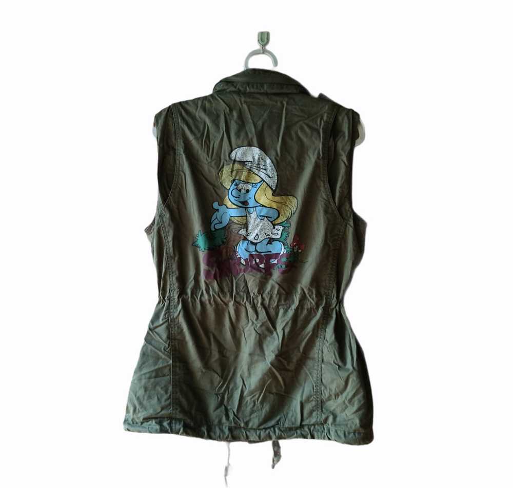 Movie × Vintage The Smurfs Vest By Whole Hauss - image 3