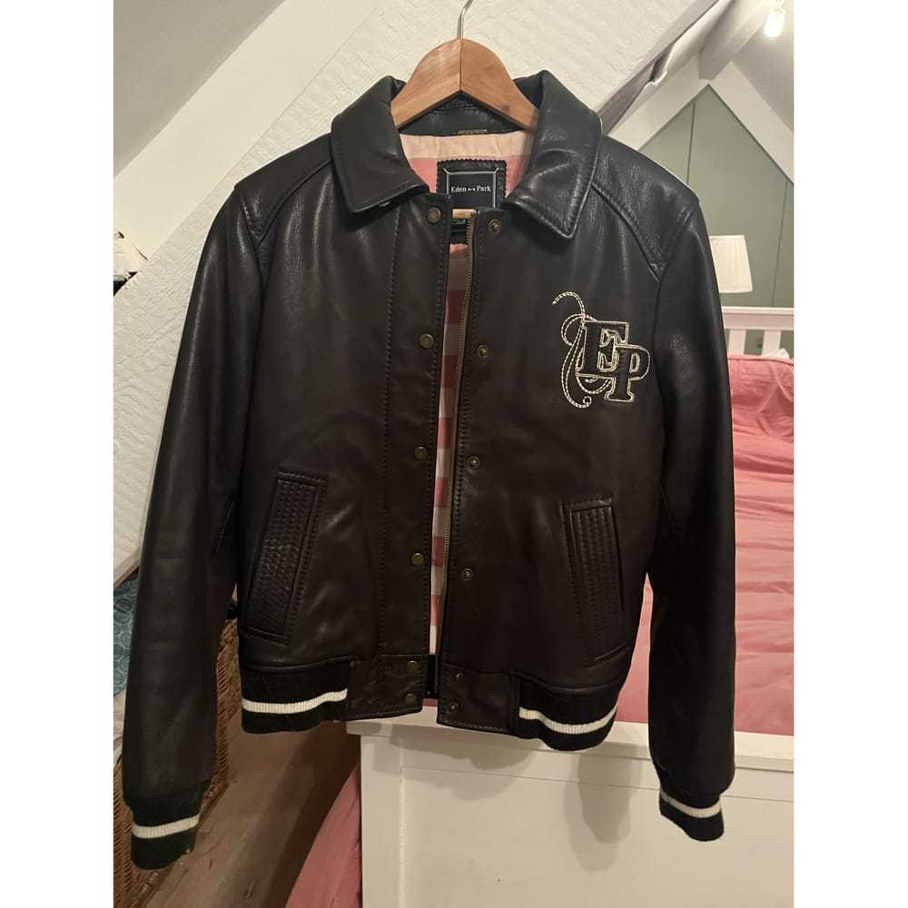 Eden Park Leather biker jacket - image 8