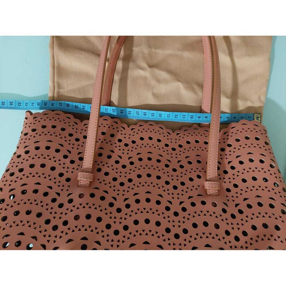 Alaïa Mina leather tote - image 7