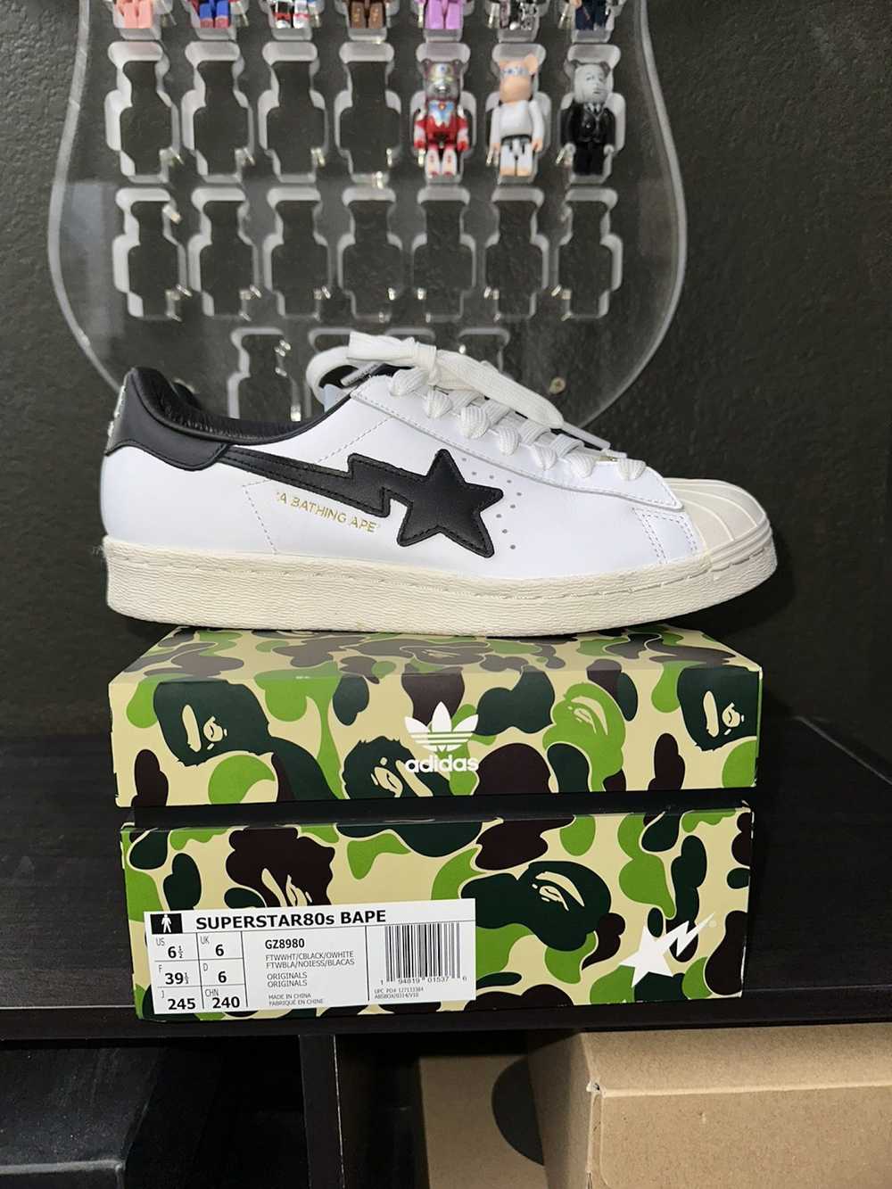 Adidas × Bape Bape x Adidas Superstars ‘White and… - image 1