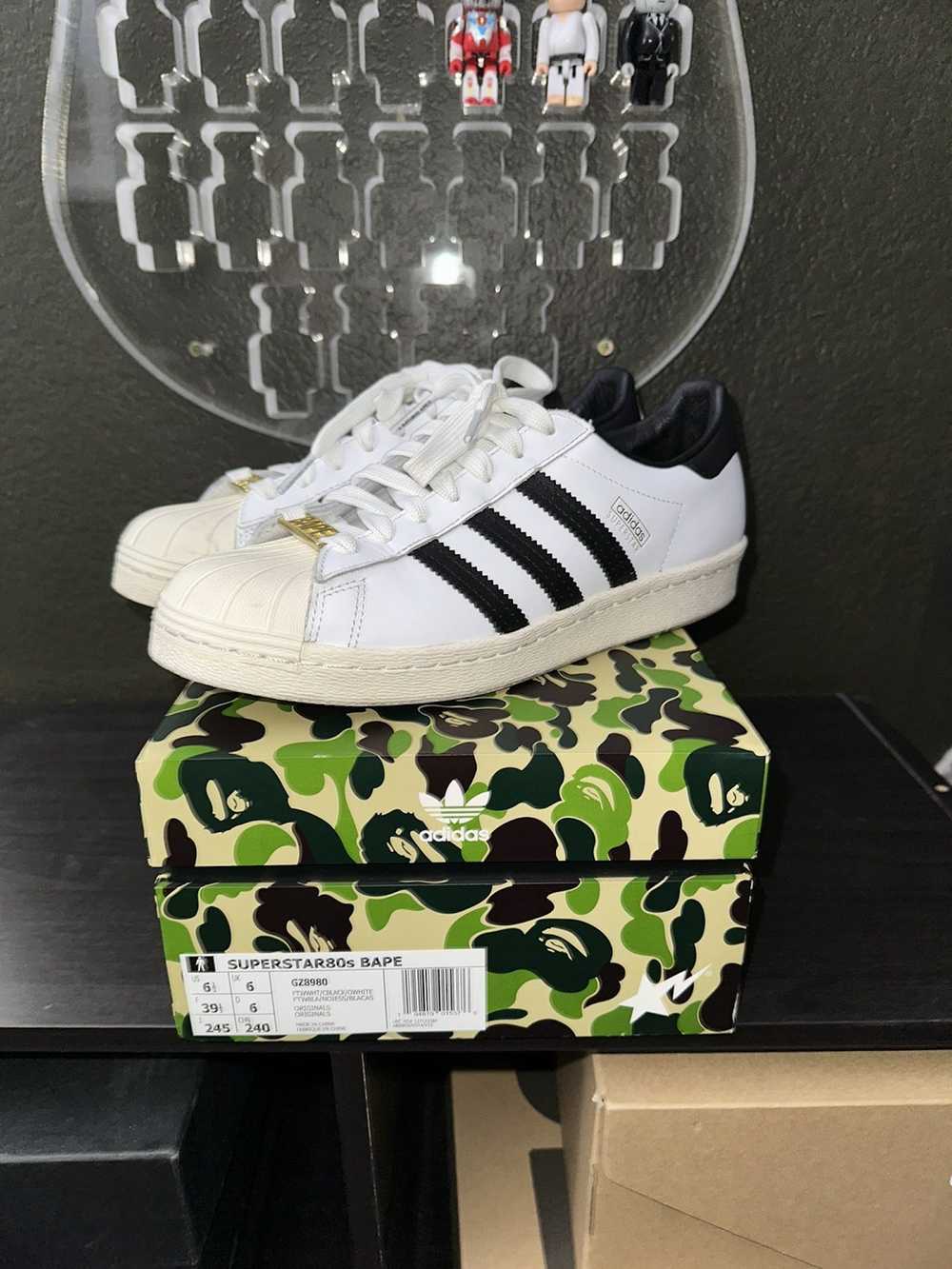 Adidas × Bape Bape x Adidas Superstars ‘White and… - image 2