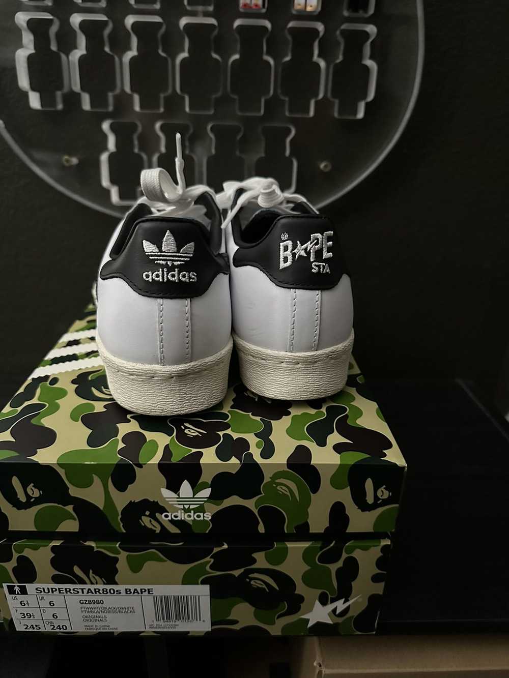 Adidas × Bape Bape x Adidas Superstars ‘White and… - image 5