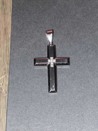 Other Diamond/Stainless steel cross pendant