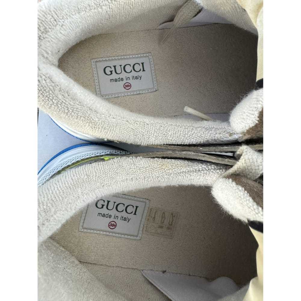 Gucci Ultrapace leather trainers - image 2