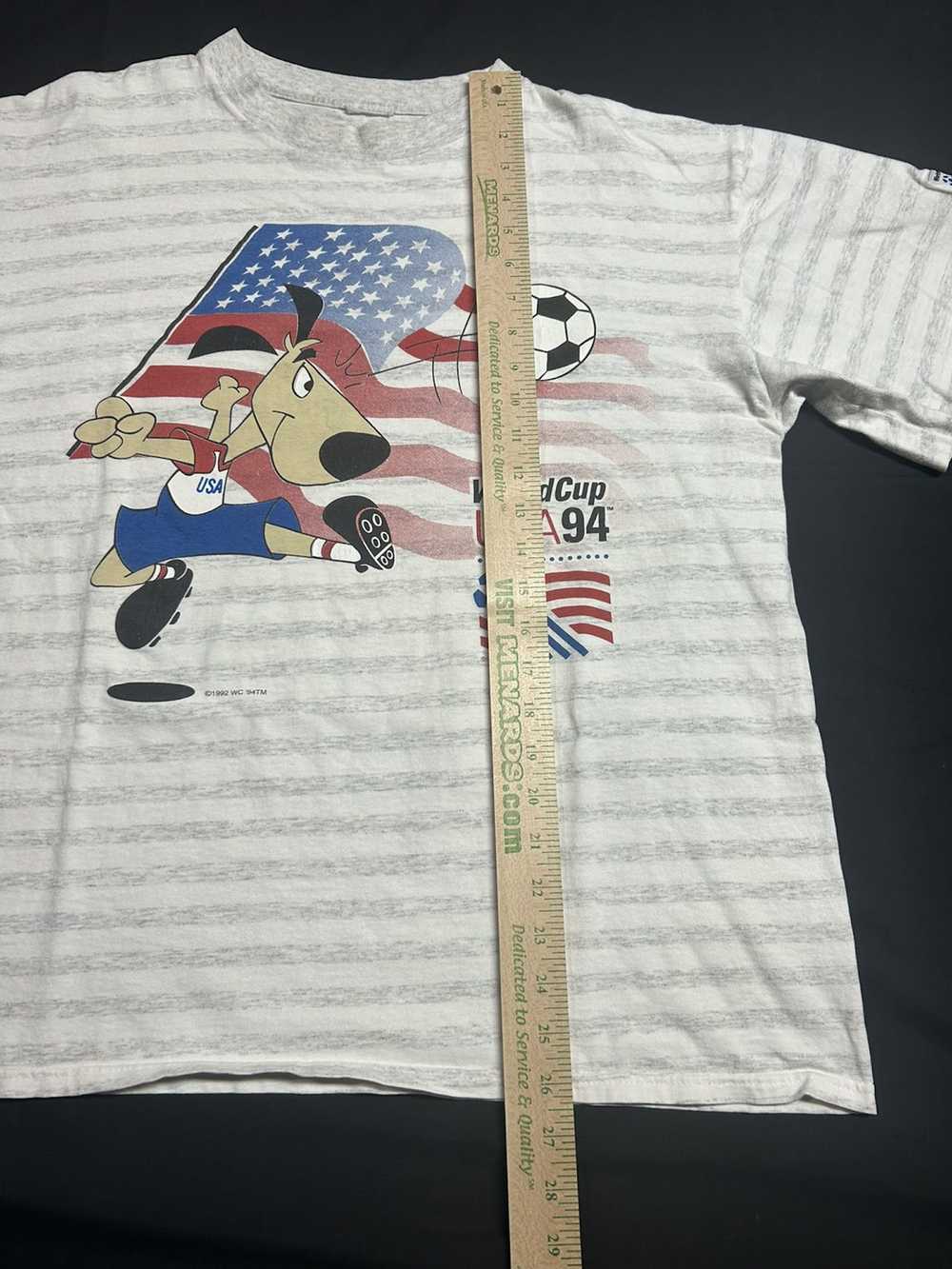 Vintage Vintage World Cup 1994 Trench USA T Shirt… - image 6