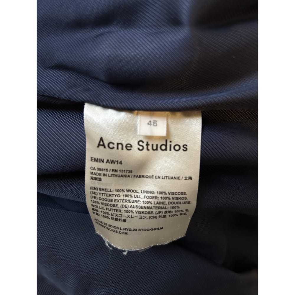 Acne Studios Wool peacoat - image 3