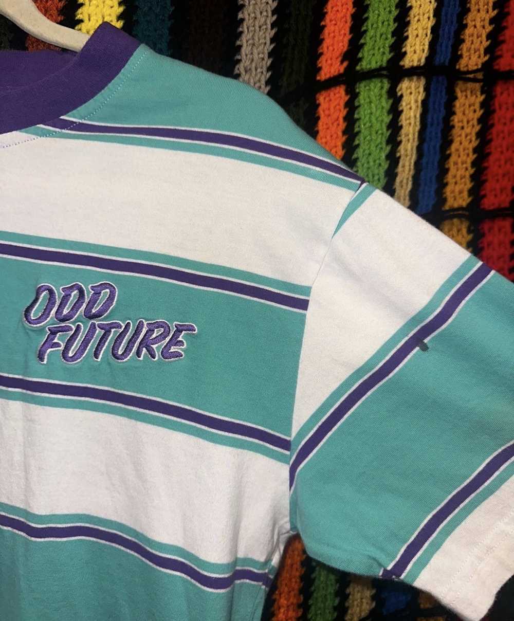 Odd Future Odd Future Striped Tshirt - Size M - T… - image 5