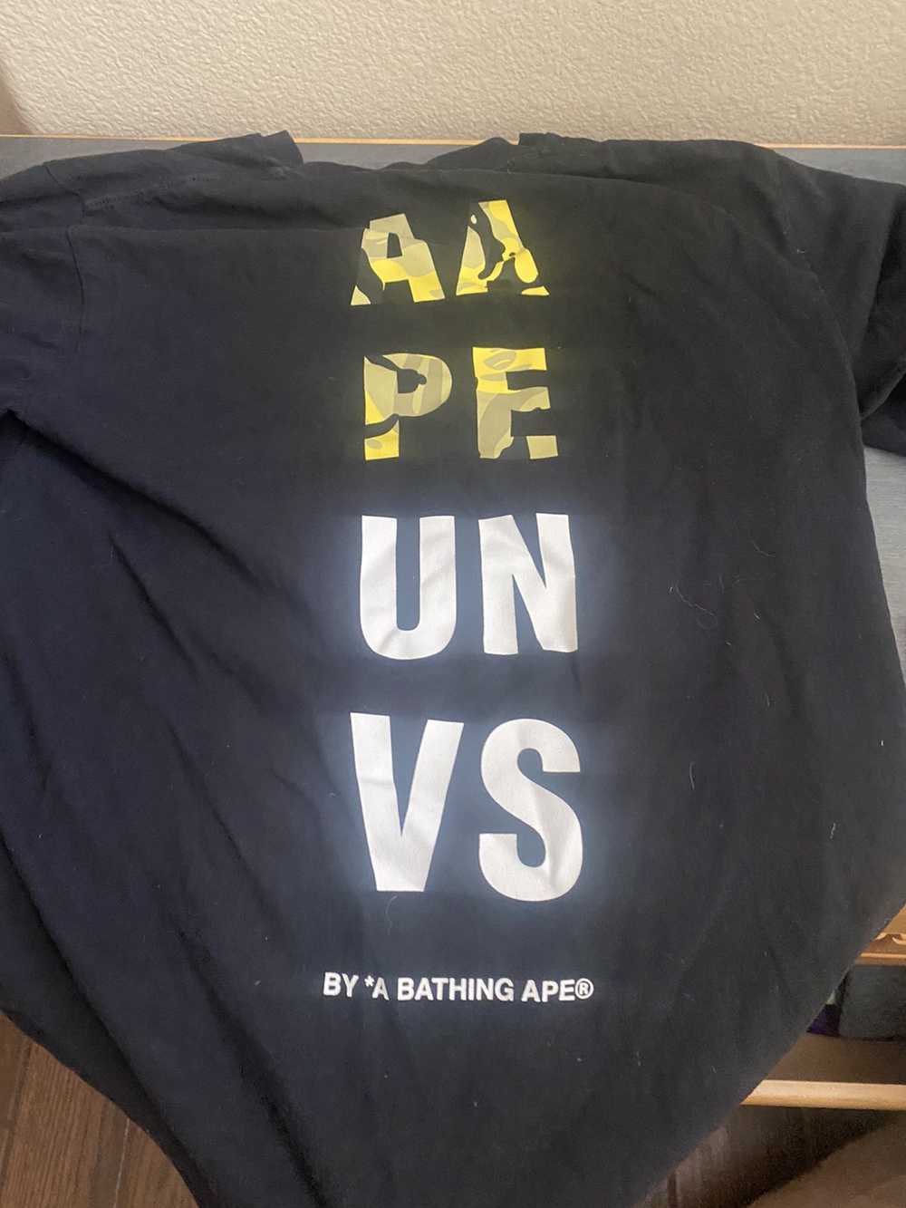 Aape AAPE BY A BATHING APE Universe Graphic Black… - image 2