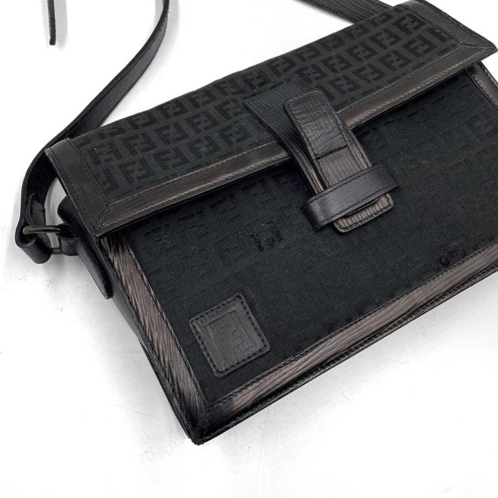 Fendi Ff leather handbag - image 3