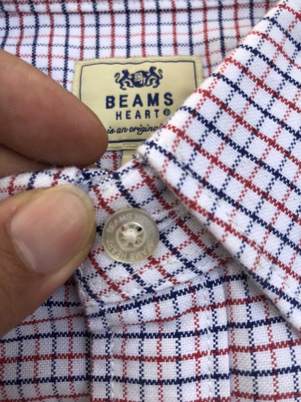 Beams Plus × Japanese Brand Beams Hearts plaid ch… - image 5