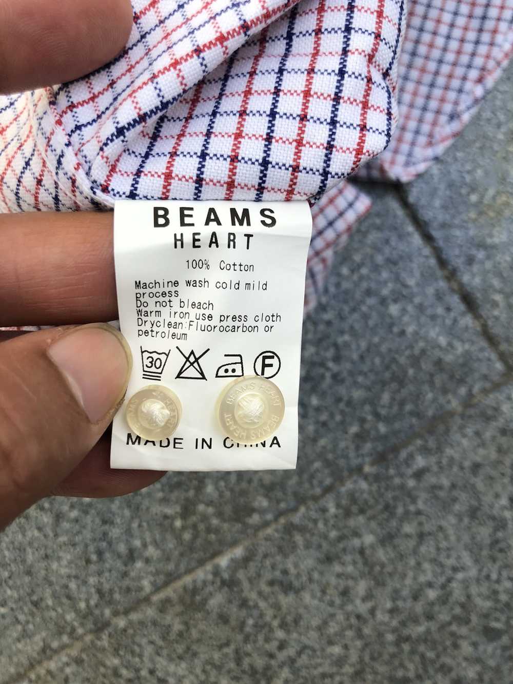 Beams Plus × Japanese Brand Beams Hearts plaid ch… - image 8