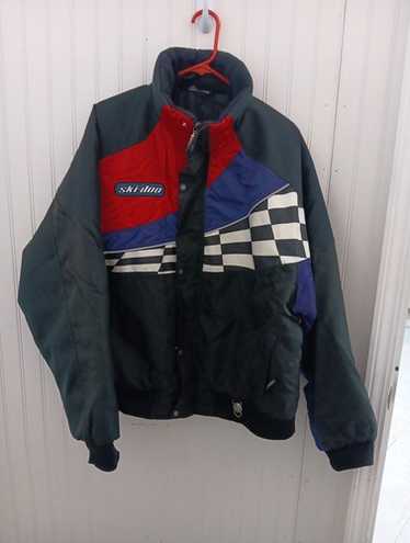 00's y2k ski-doo スノーモービル レーシングジャケット VINTAGE SKI-DOO SNO GEAR 3 IN ONE SNOWMOBILE WINTER RACING
