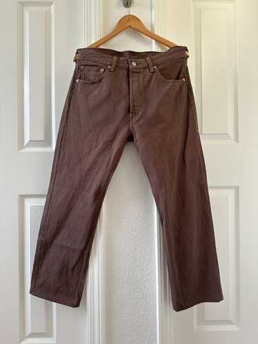 Levi's, Jeans, Vintage Levis Mens 5 Original Fit Jeans Brown Size 42x32