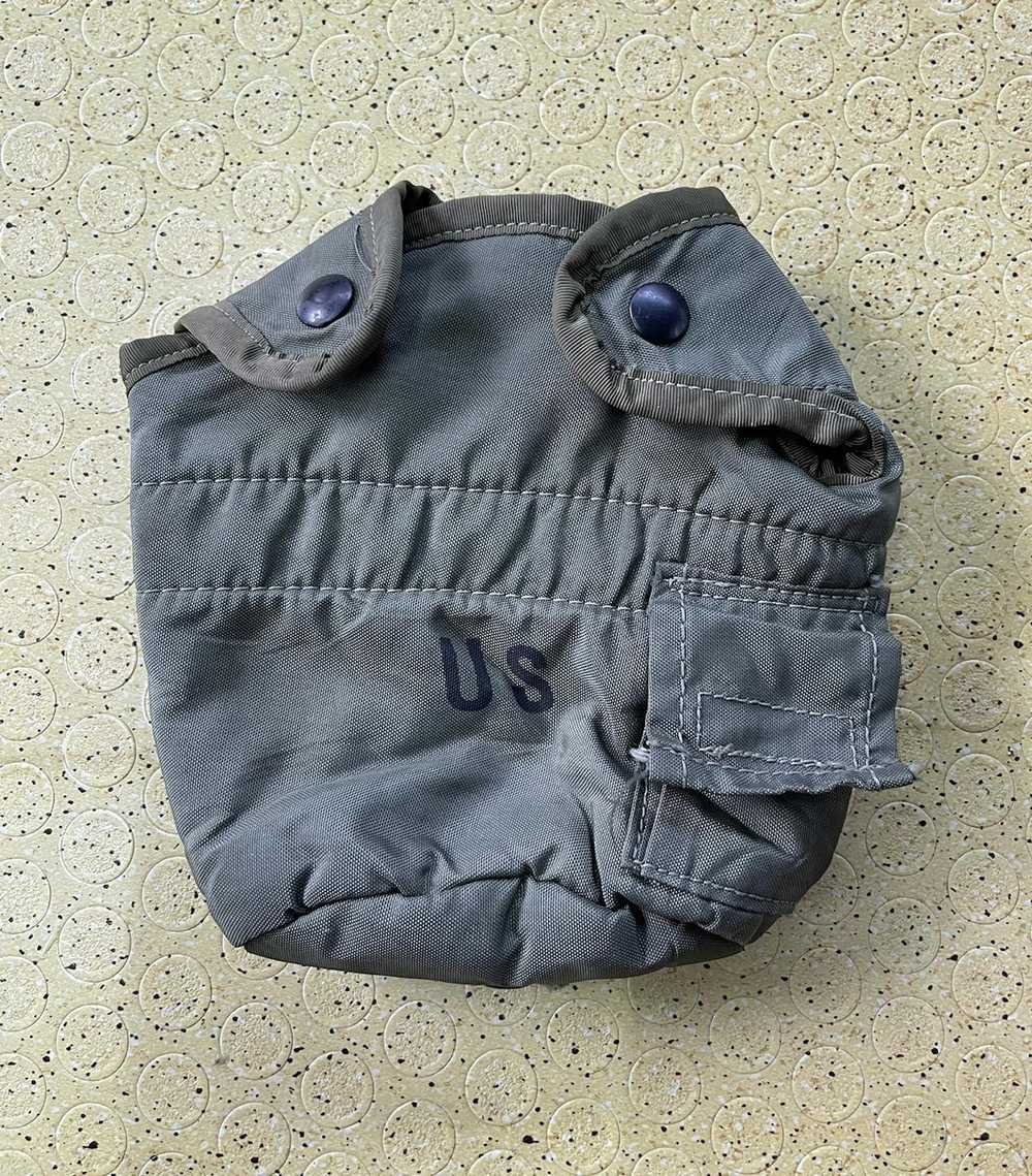 Military × Vintage US army water canteen cover tc4 - image 1