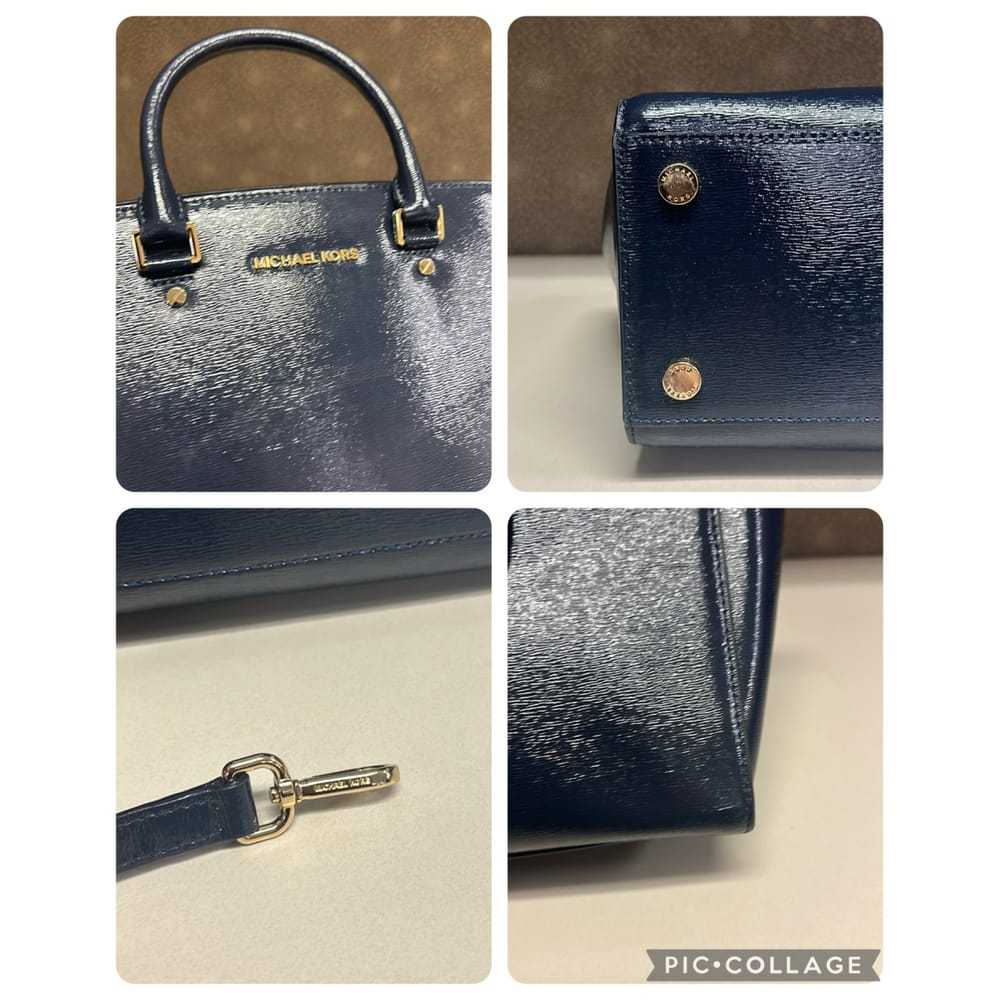 Michael Kors Selma patent leather satchel - image 9