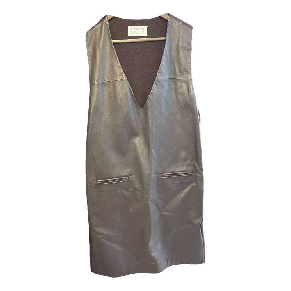 Maison Martin Margiela Leather mid-length dress - image 1