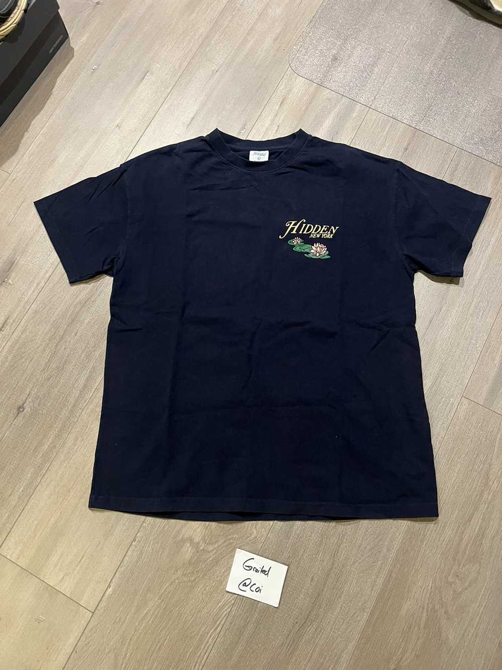 HIDDEN Hidden NY Navy flower t shirt - image 1