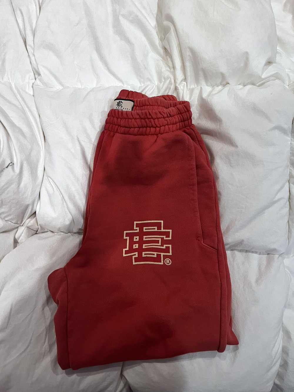 Eric Emanuel Eric Emauel EE Basic Red Sweat Pants - image 1