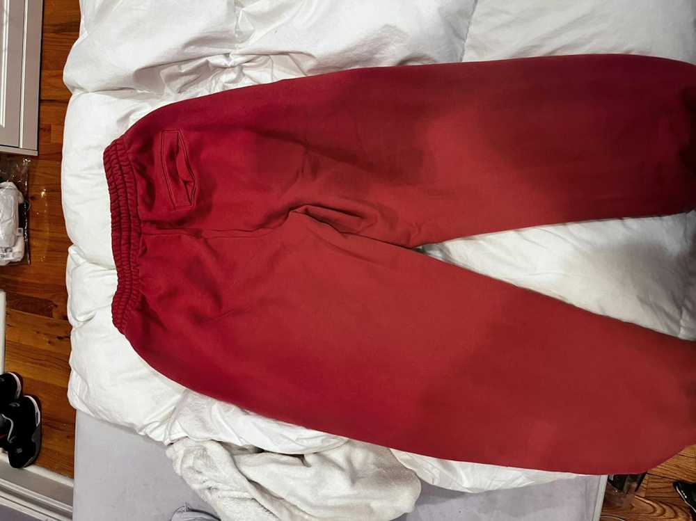 Eric Emanuel Eric Emauel EE Basic Red Sweat Pants - image 4