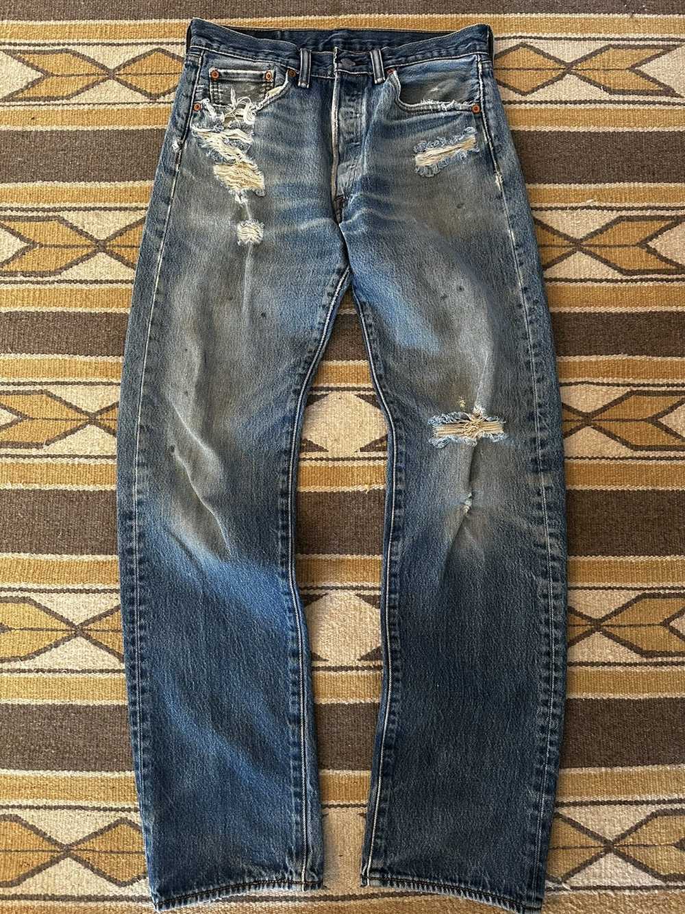 Levi's × Vintage Vintage 1990s Distressed Levi’s … - image 1