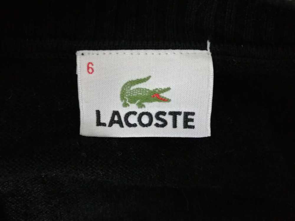 Lacoste Vintage Lacoste Luxury Wool Y2K V-Neck Sw… - image 4