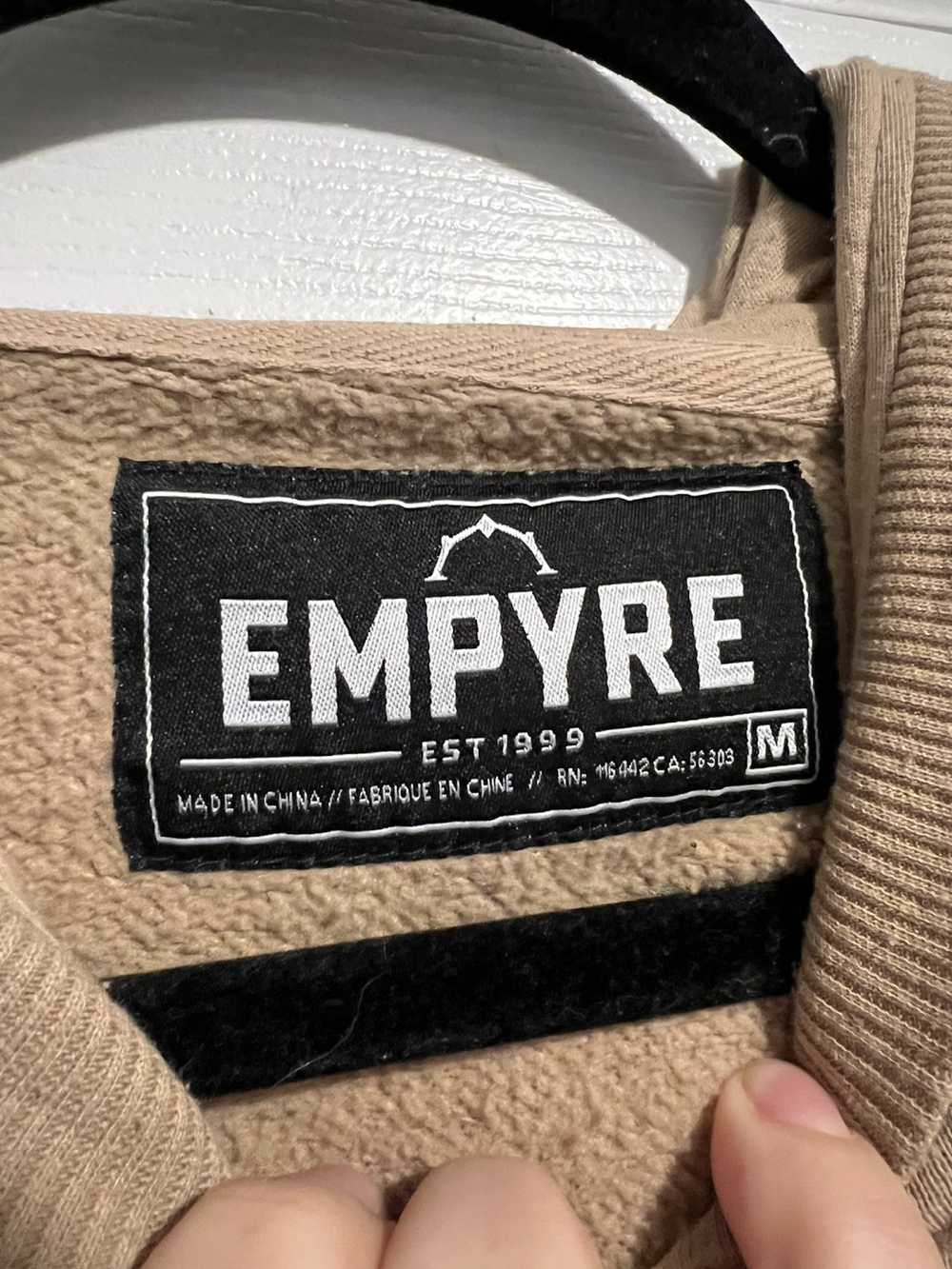 Empyre EMPYRE Beige Rose Hoodie Size Medium - image 3