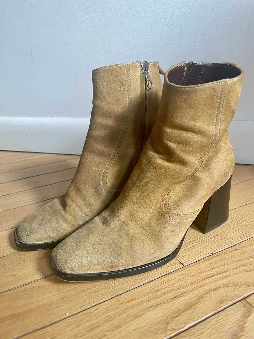 Labucq Labucq Joan Boot in Tan Suede - image 1