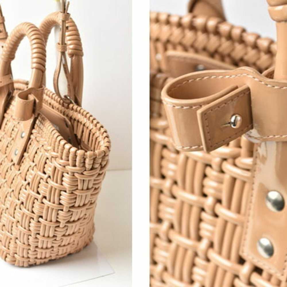Balenciaga BALENCIAGA Handbag Shoulder Bag Basket… - image 3