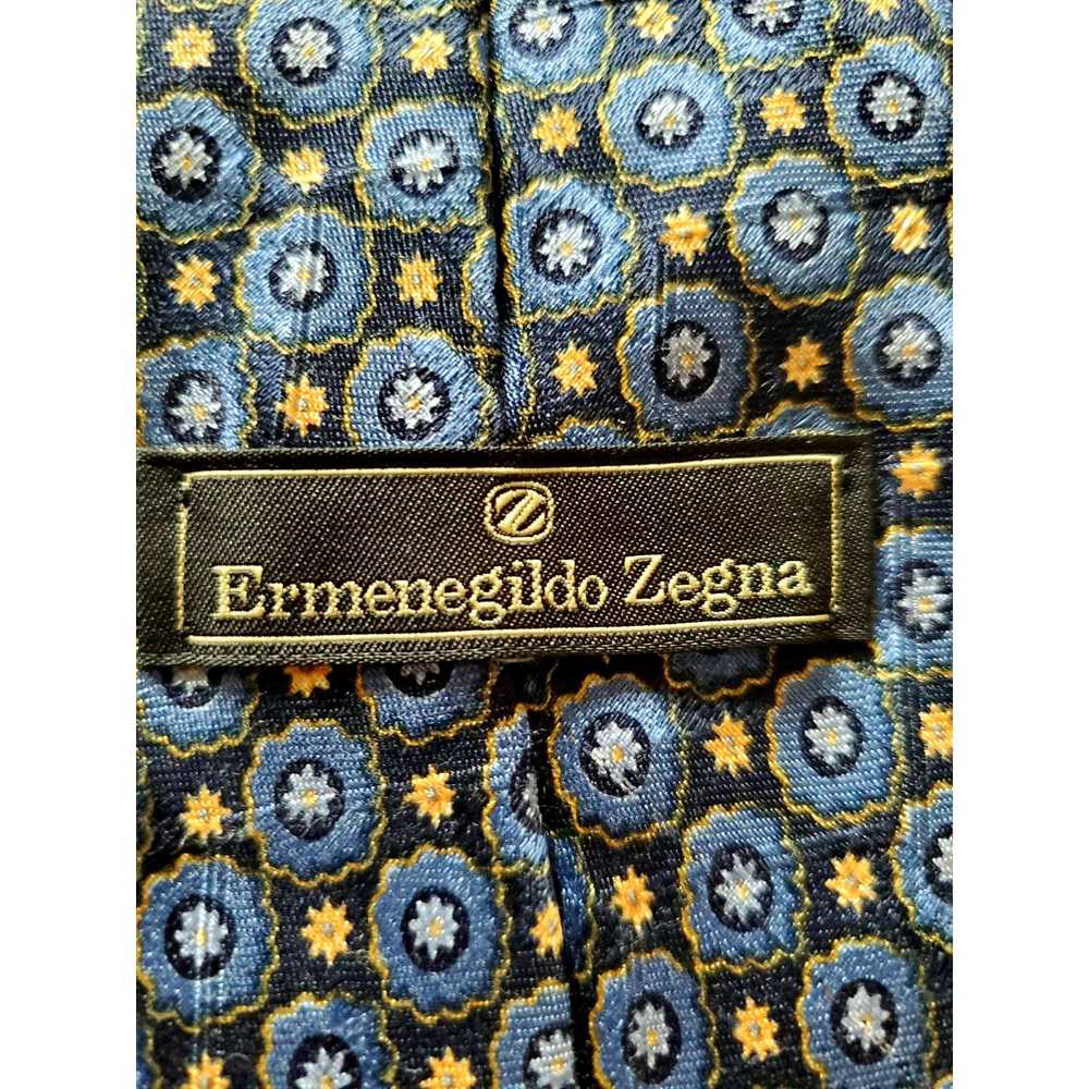Ermenegildo Zegna Ermenegildo Zegna Necktie Tie P… - image 5