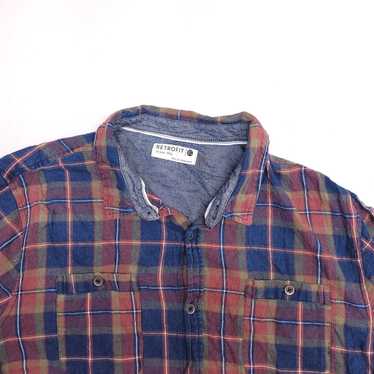 Retrofit Retrofit Tartan Flannel Button Up Shirt M