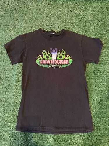 Vintage 2000s Monster Truck Grave Digger Tee - image 1