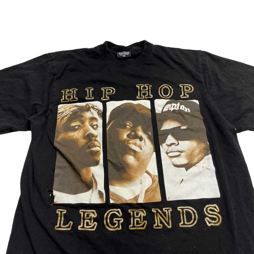 Rap Tees × Vintage Vintage Hip Hop Legends Tupac … - image 2