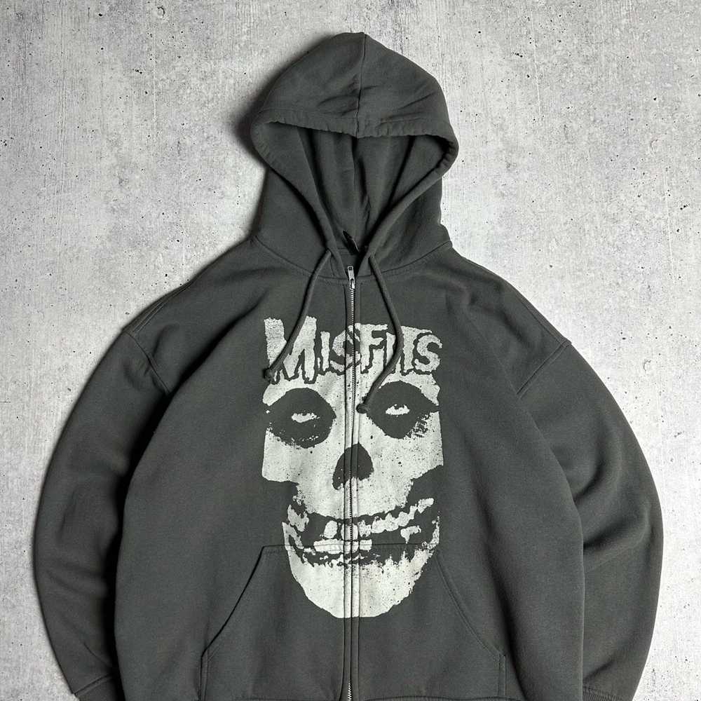 Band Tees × Misfits × Rare Misfits Zip-hoodie big… - image 2