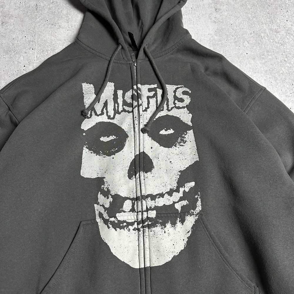 Band Tees × Misfits × Rare Misfits Zip-hoodie big… - image 3