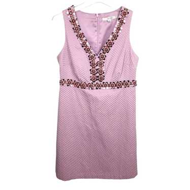 Boden Boden Elsa V-Neck Jeweled Sequin Fit And Fla