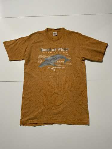 Vintage Vintage 90s Humpback Whales Island Logo Si