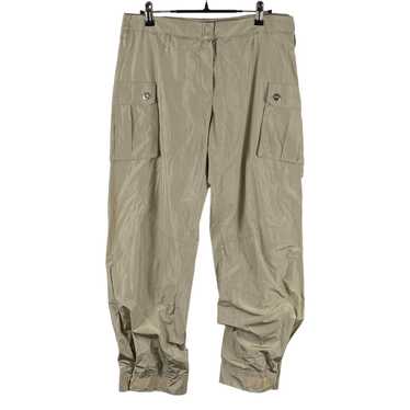 Fashion (khaki)Y2K Clothing Oversized Drawstring Low Waist Parachute Loose  Fit Sweatpants Trousers Women Jogger Cargo Pants Streetwear Outfits DOU